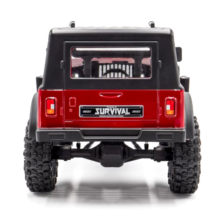 Crawler CRX2, rouge, 4WD, version RTR - HOBBYTECH 1.CRX2.RTR - 1/10