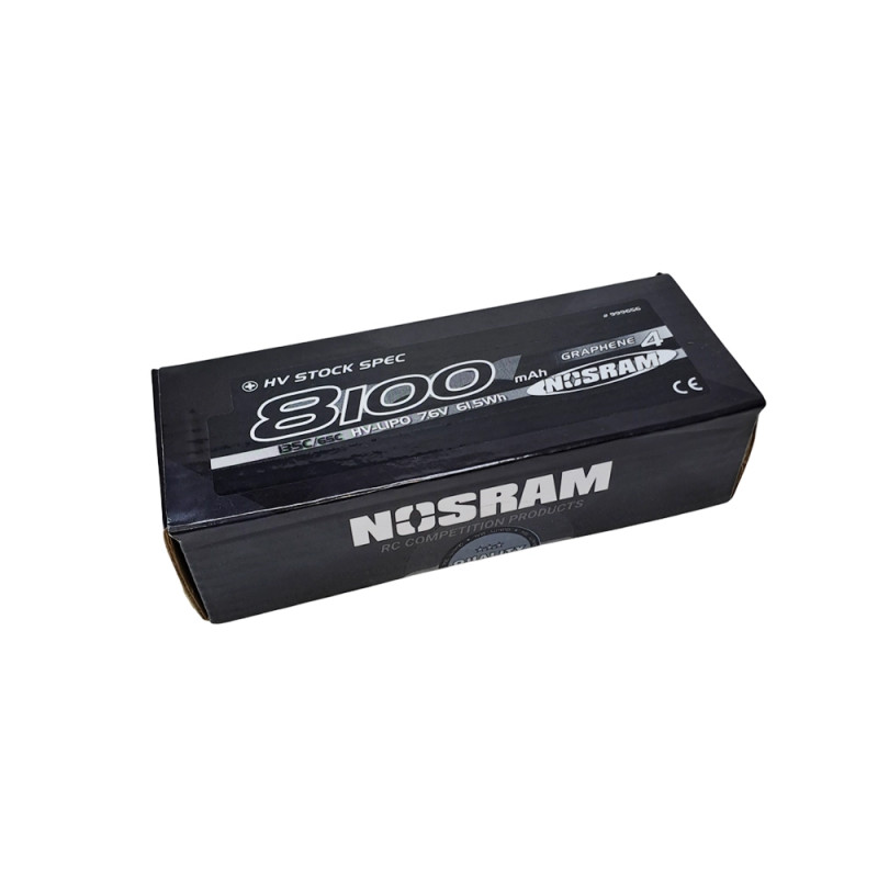 Accu LiPo 2S HV 7.6V 8100mAh - NOSRAM 999656