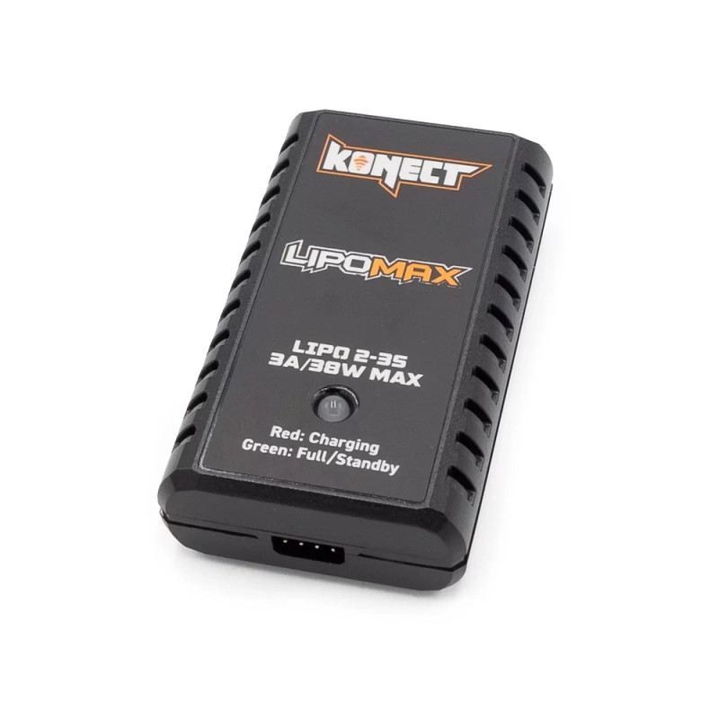 Chargeur Lipomax compact LiPo 2-3S 38W - KONECT KN-LIPOMAX