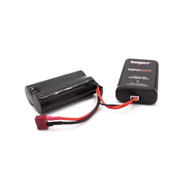 Chargeur Lipomax compact LiPo 2-3S 38W - KONECT KN-LIPOMAX