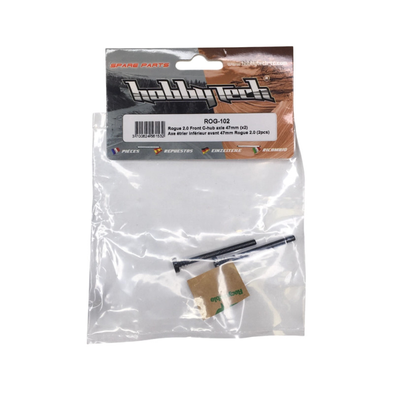 Axe d'étrier inférieur avant 47mm - ROGUE Buggy 2.0 - HOBBYTECH ROG-102