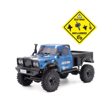 Crawler CRX18 RTR Bleu - Transmission option - HOBBYTECH 1.CRX18-BL
