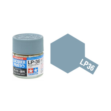 Gris Fantôme foncé pot de 10ml - Lacquer Paint - TAMIYA LP36