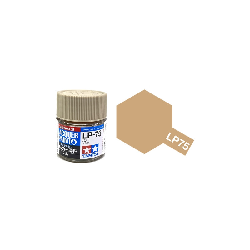 Peinture Chamois Mat pot de 10ml - Lacquer Paint - TAMIYA LP75