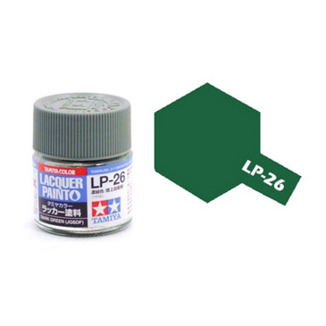 Vert Foncé (JGSDF) mat pot de 10ml - Lacquer Paint - TAMIYA LP26