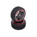 Roues arrières x2 - SBX Rouge - FUNTEK FTK-21110