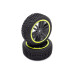 Roues arrières x2 - SBX Jaune - FUNTEK FTK-21114