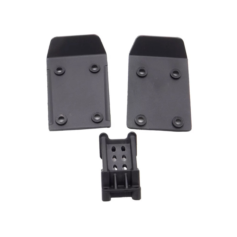 Skid de protection châssis AV / ARR + support aileron - FUNTEK FTK-21123