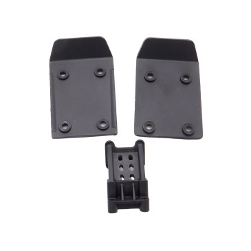 Skid de protection châssis AV / ARR + support aileron - FUNTEK FTK-21123