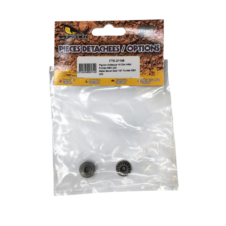 Pignon d'attaque 16 dents - SBX - FUNTEK FTK-21146