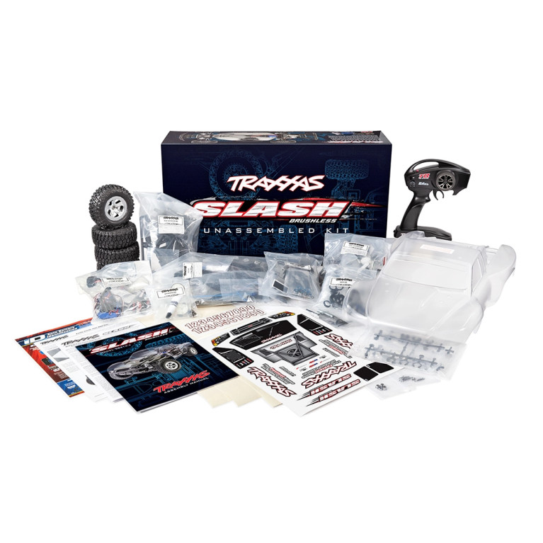 Châssis kit à monter - Slash 2WD BL-2s - TRAXXAS 58314-4