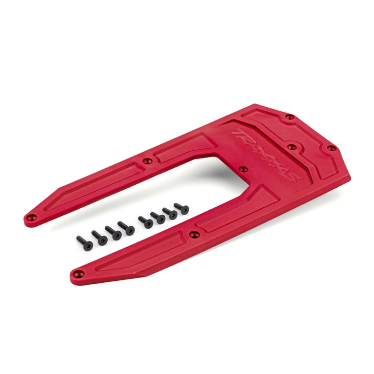 Protection de châssis Sledge Rouge - TRAXXAS 9623R