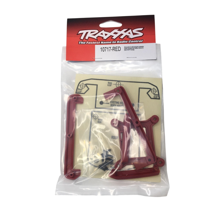 Plaque de protection toit - TRAXXAS 10717-RED