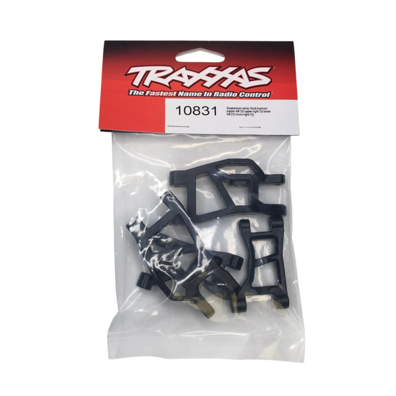 Triangle avant supérieur et inférieur - Noir - TRAXXAS 10831