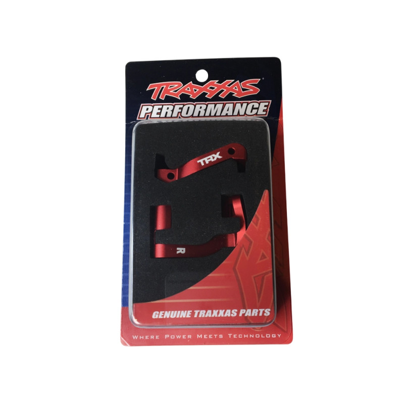 Étriers de fusées aluminium rouge - TRAXXAS 10733-RED
