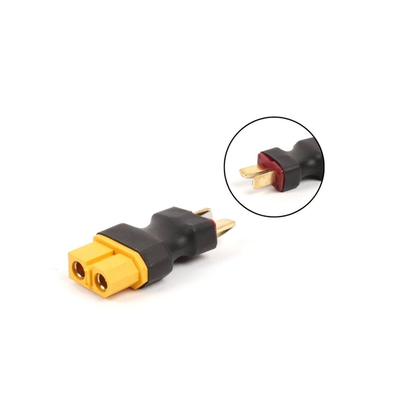 Adaptateur Dean mâle vers XT90 femelle - T2M T422631