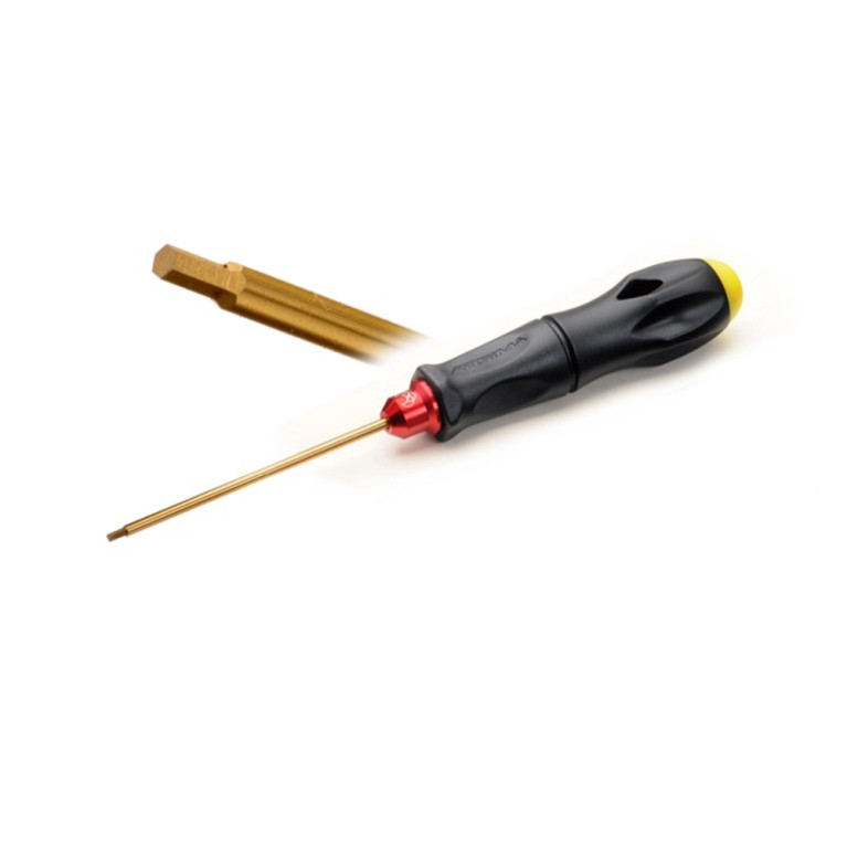 Tournevis hexagonale 2.0mm en titane - ABSIMA 3000101