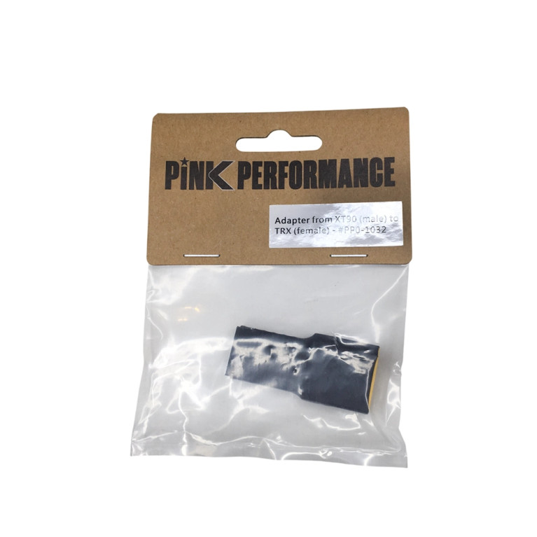 Adaptateur XT90 Mâle vers TRX Femelle - PINK PERFORMANCE PP0-1032