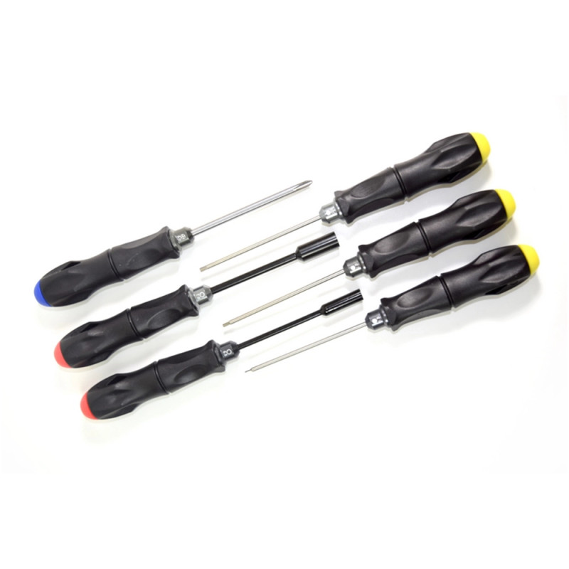 Kit de 4 tournevis + 2 clés à douille - ABSIMA 3000045