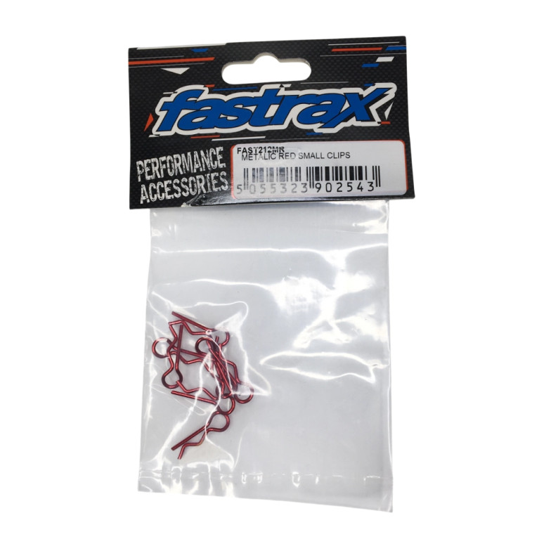 Clips de carrosserie - Rouge - FASTRAX FAST212MR