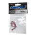 Clips de carrosserie - Rouge - FASTRAX FAST212MR