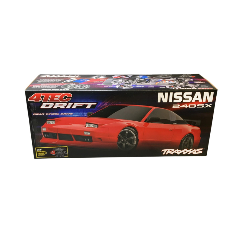 Nissan 240SX Drift 4-Tec - TRAXXAS 105247-4-RED