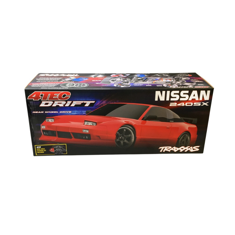 Nissan 240SX Drift 4-Tec - TRAXXAS 105247-4-RED