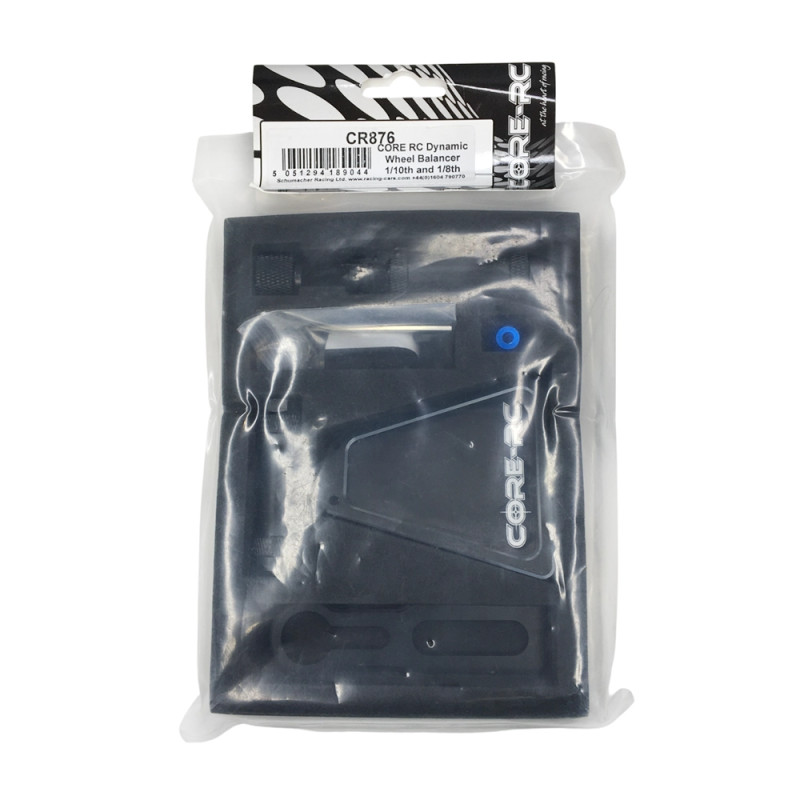 Équilibreuse de roues 1/10 et 1/8 - CORE-RC CR876