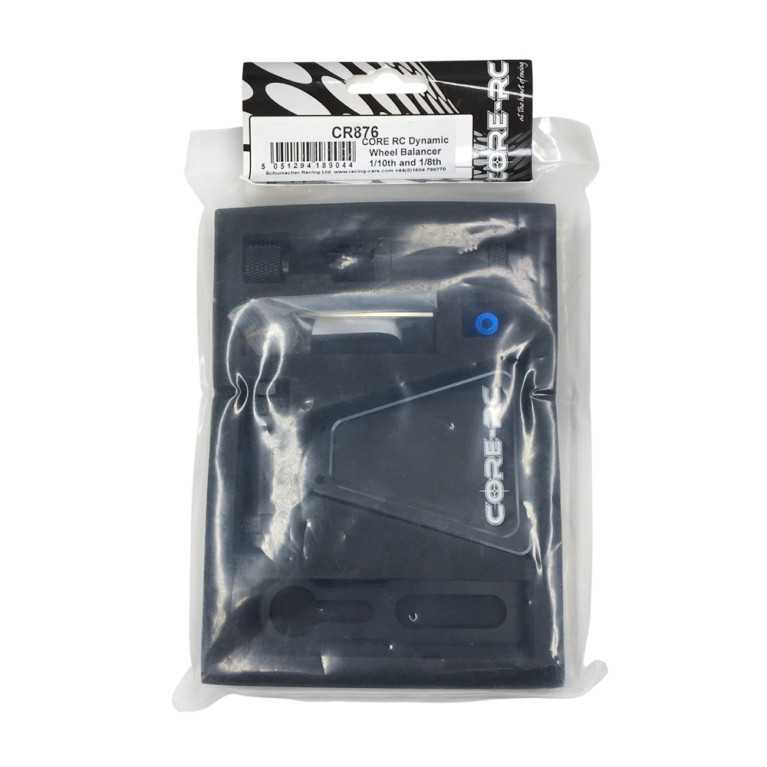 Équilibreuse de roues 1/10 et 1/8 - CORE-RC CR876