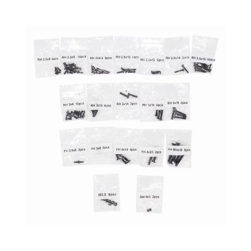 Kit de visserie complet - SBX - FUNTEK FTK-21105