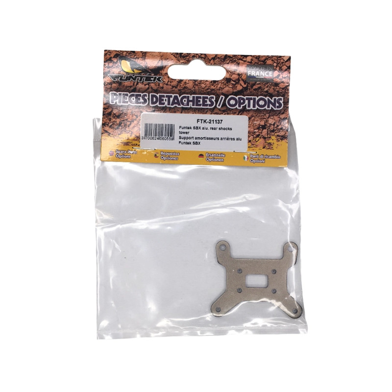 Support d'amortisseur arrière en aluminium - SBX - FUNTEK FTK-21137