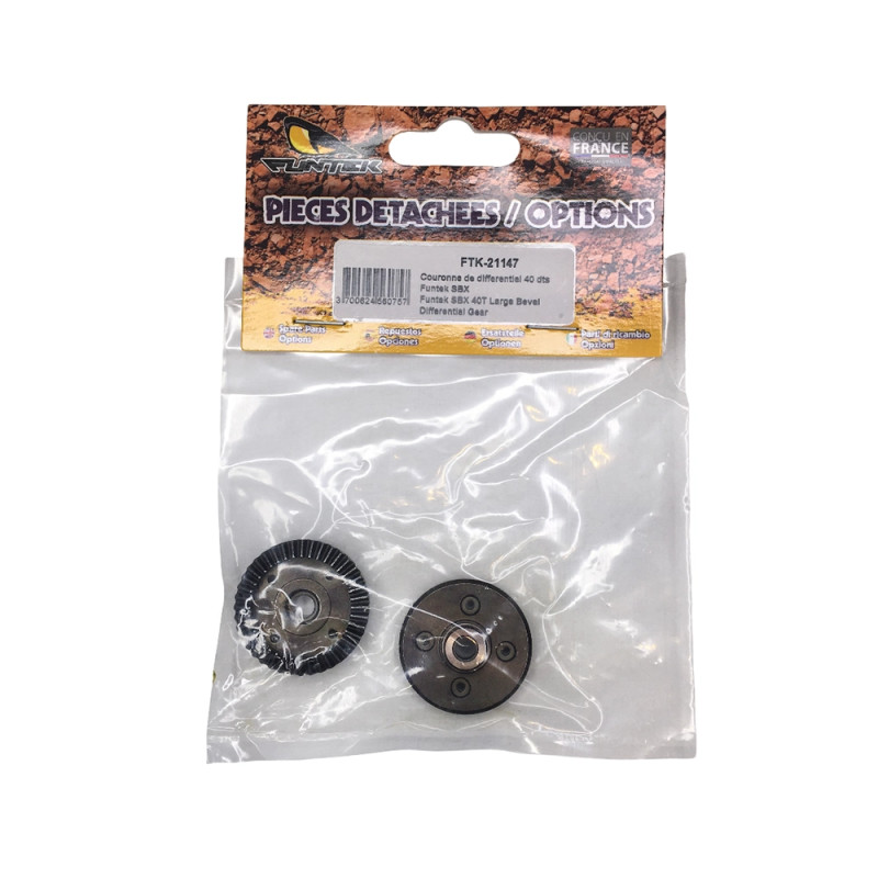 Couronne de différentiel 40 dents - SBX - FUNTEK FTK-21147