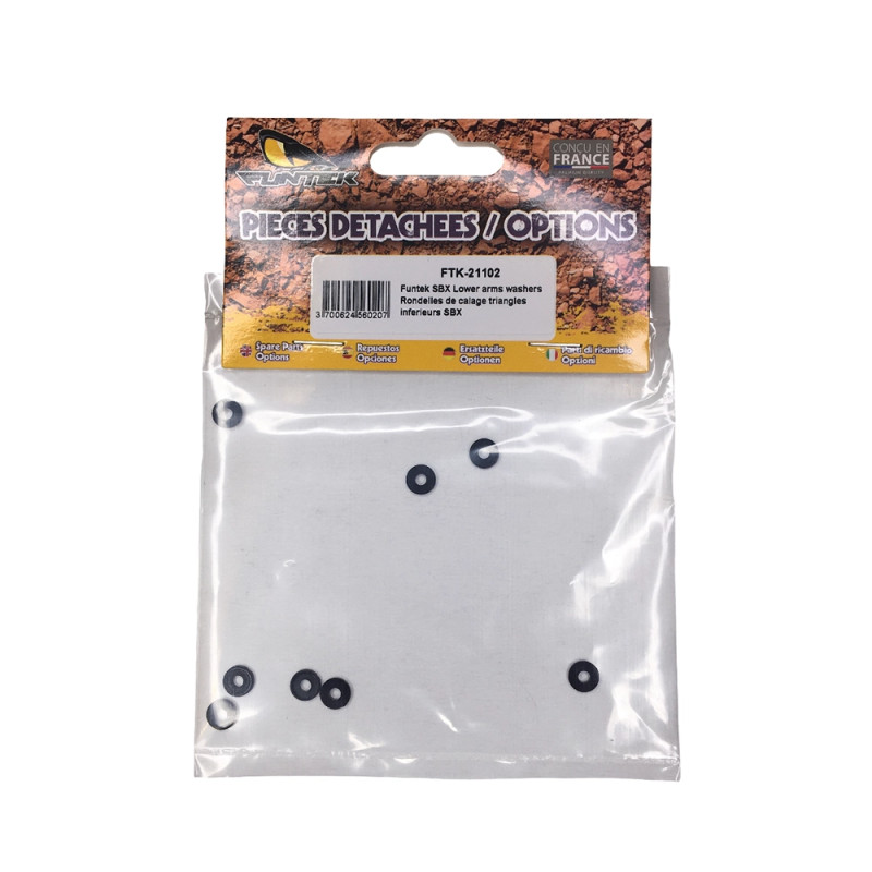 Rondelles de calage triangle inférieur - SBX - FUNTEK FTK-21102