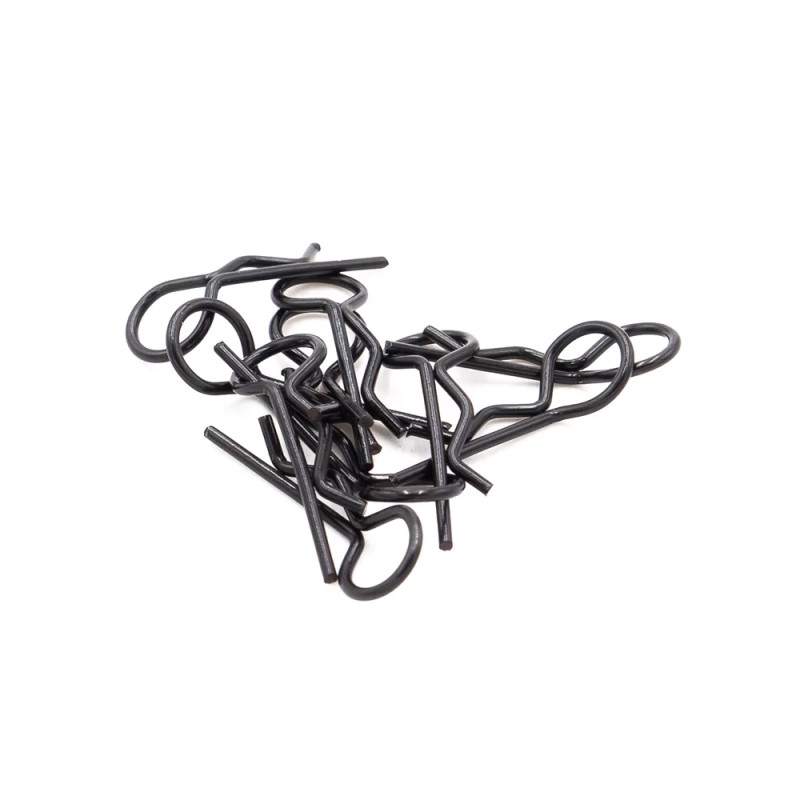 Clips de carrosserie 1/10 - Noir - HOBBYTECH HTR-501381