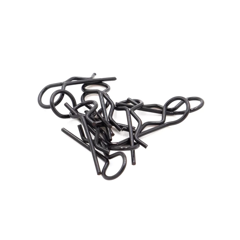 Clips de carrosserie 1/10 - Noir - HOBBYTECH HTR-501381