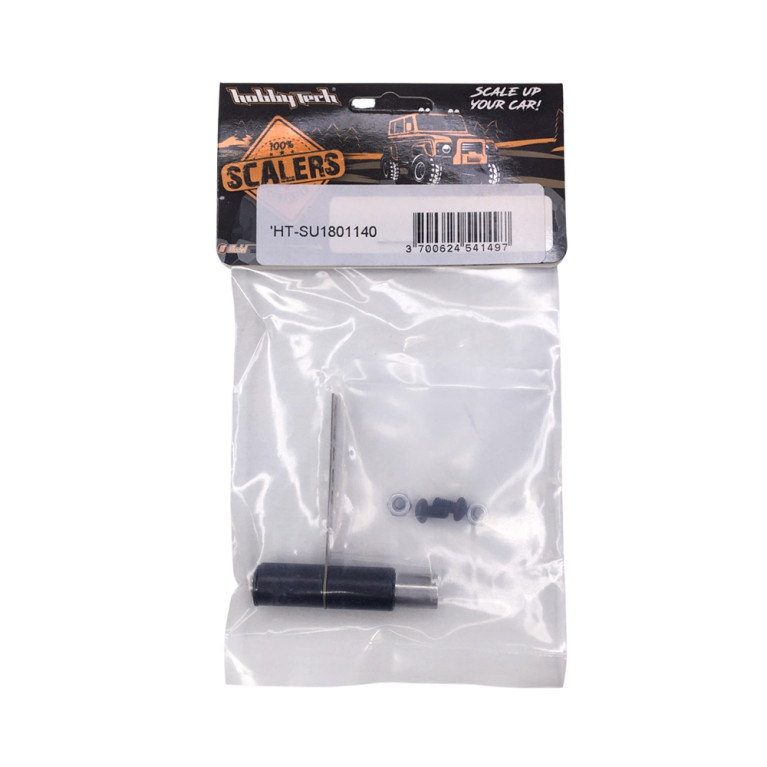 Échappement factice en acier simple sortie - HOBBYTECH HT-SU1801140