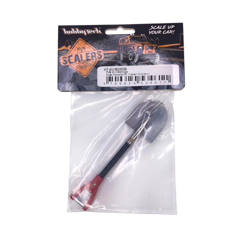 Pelle en métal rouge - HOBBYTECH HT-SU1801050