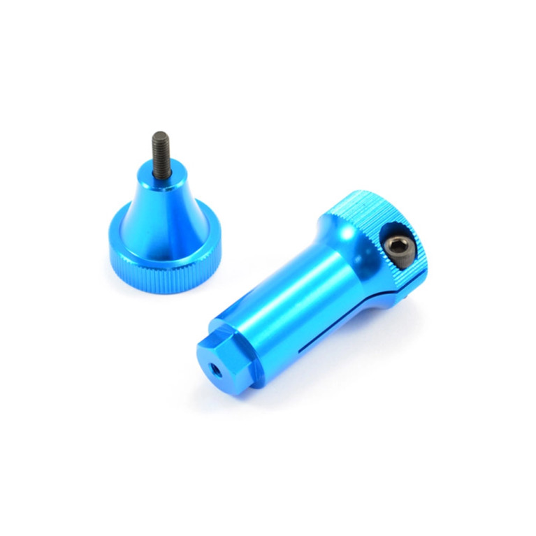 Adaptateur tour à pneus piste - 1/10 - FASTRAX FAST2005D