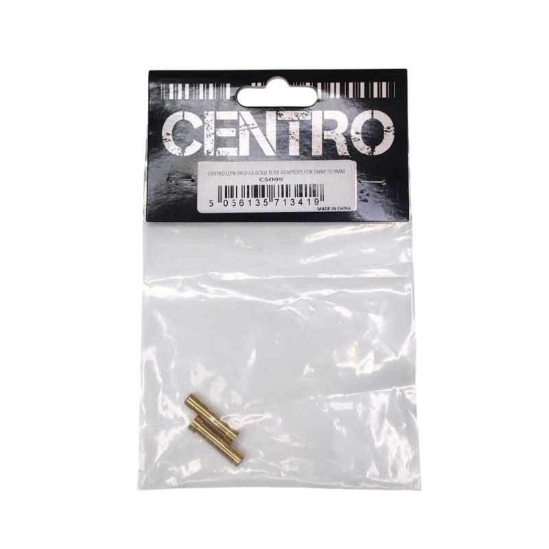 2 Prises mâles de 5mm à 4mm - CENTRO C5099