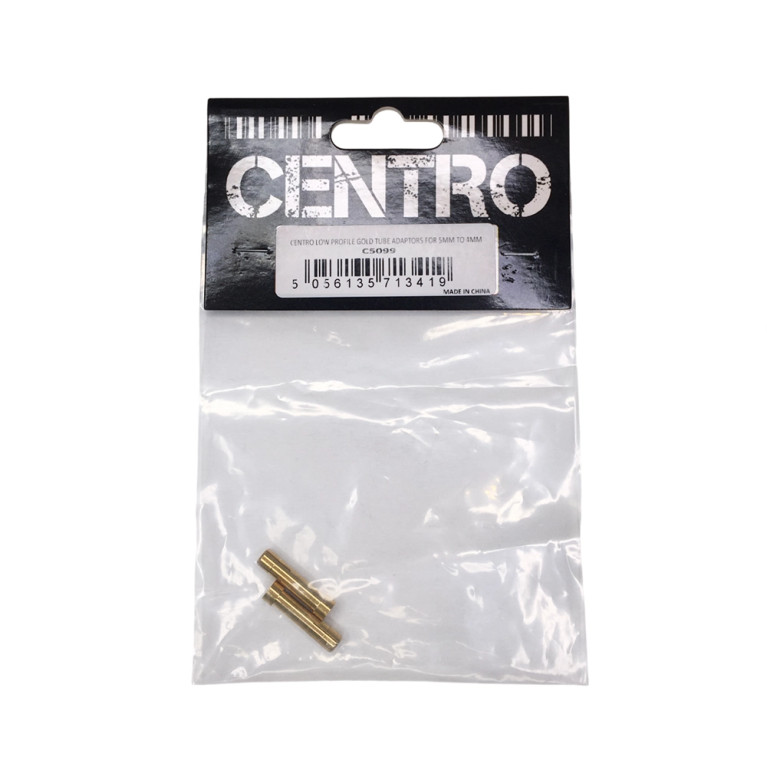 2 Prises mâles de 5mm à 4mm - CENTRO C5099