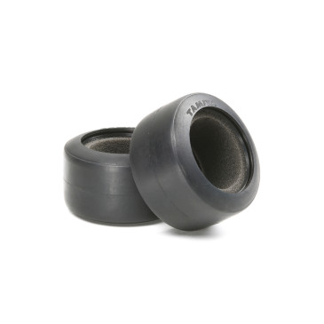 Pneus en caoutchouc hard (arrière) - F104 - TAMIYA 51400