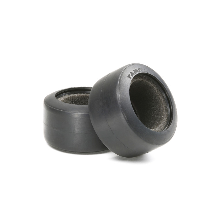 Pneus en caoutchouc hard (arrière) - F104 - TAMIYA 51400