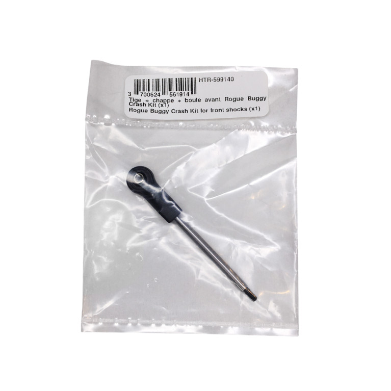 Tige amortisseur avec chape + boule - HOBBYTECH HTR-599140