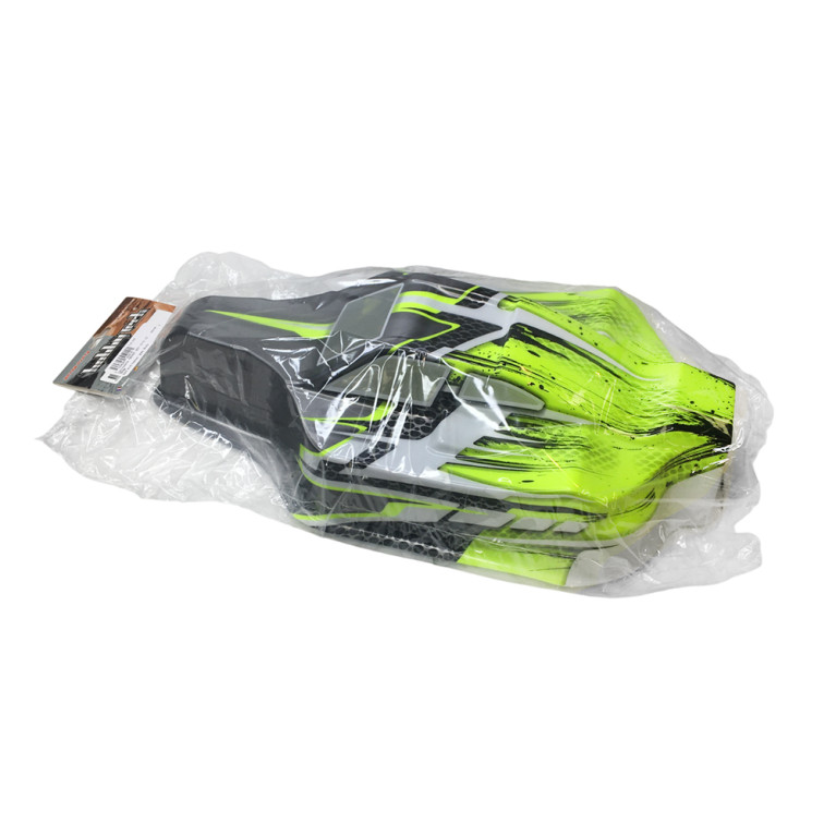 Carrosserie Spirit NXT EVO V2 - Jaune Fluo - HOBBYTECH CA-296