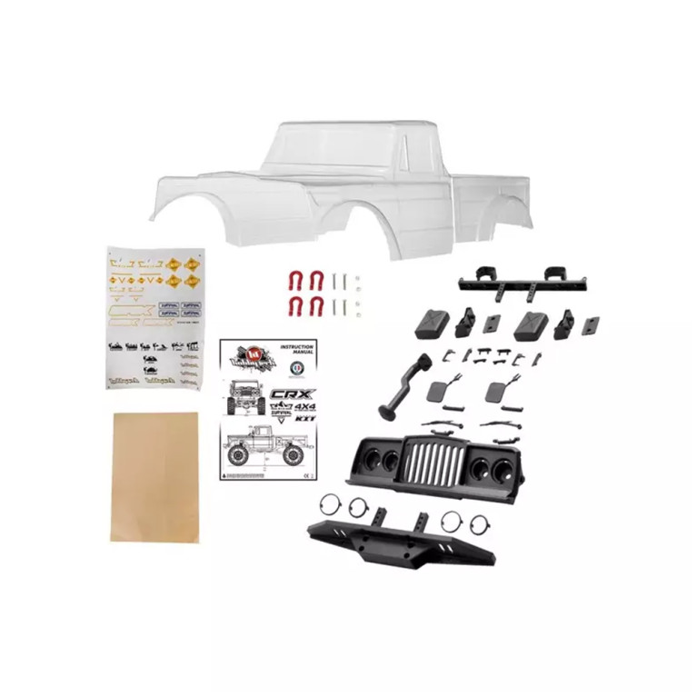 Carrosserie avec accessoires - Crawler Survival 324 mm - HOBBYTECH HT SU1803020