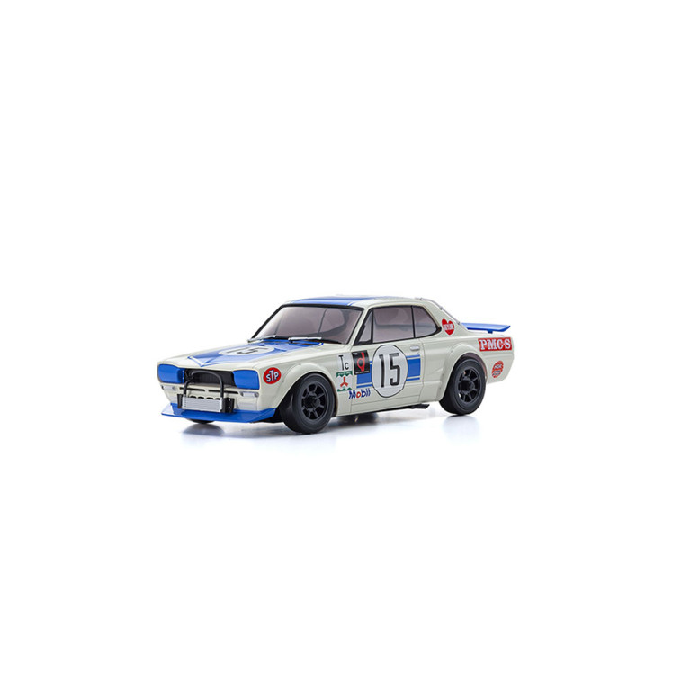 Mini-Z AWD Skyline 2000GT-R KPGC Racing'72 N°15 - KYOSHO 32643BL
