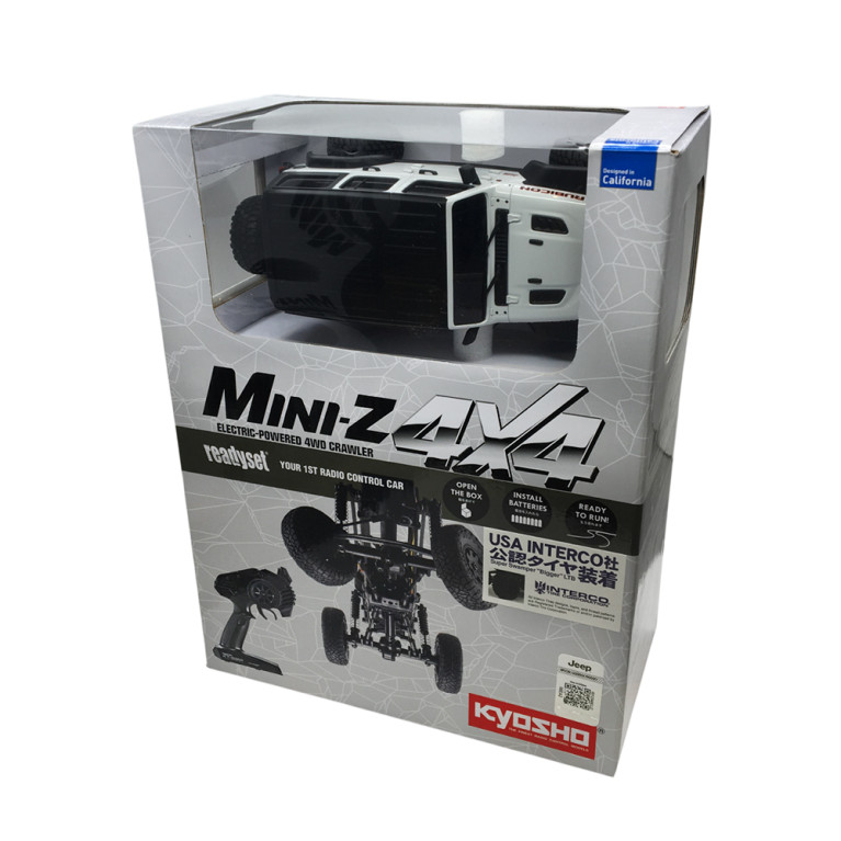 Mini-Z 4X4 MX-01 Jeep Wrangler Unlimited Rubicon - Blanc - KYOSHO