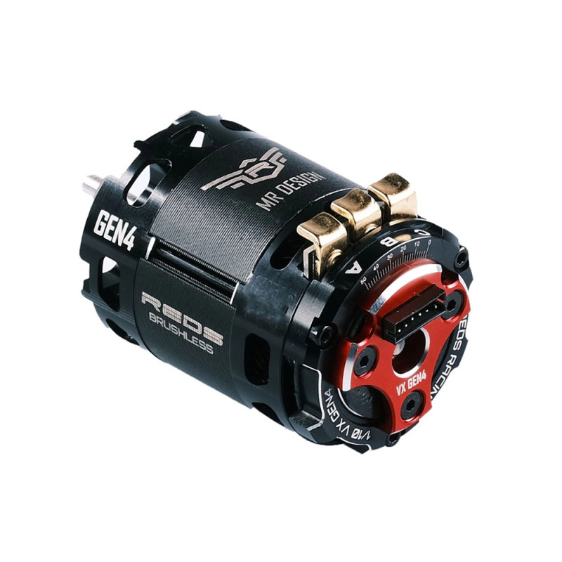 Moteur Brushless VX4 Gen4 540 - 10.5T - REDS RACING MTTE0056H