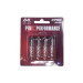 4 Piles AA LR6 Ni-MH 2700 mAh - PINK PERFORMANCE PP2-2700AA