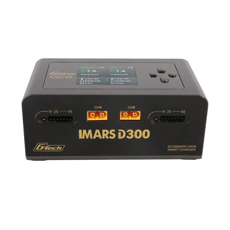 Chargeur double Imars D300 - Noir - GENS ACE GEA300WD300-EB